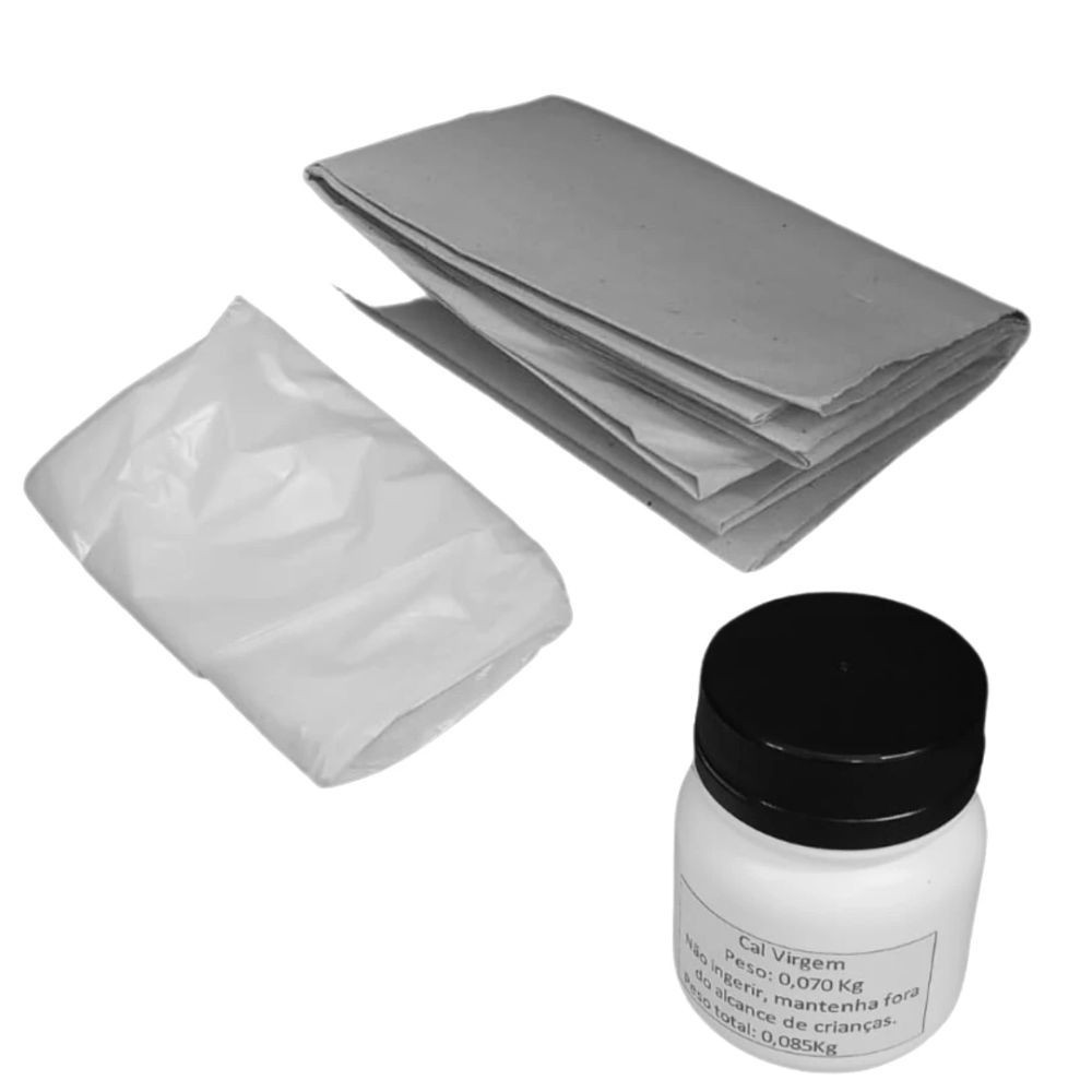 Shit Tube Pote 1l Coletor Porta Dejeto Camping Trilha