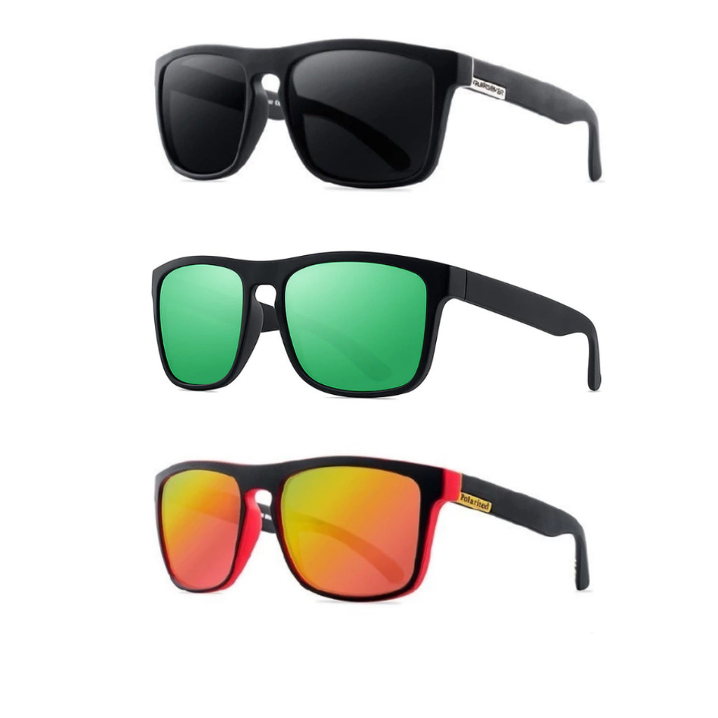 KIT 3 Óculos de sol Quikisver moda verão com proteção uv400