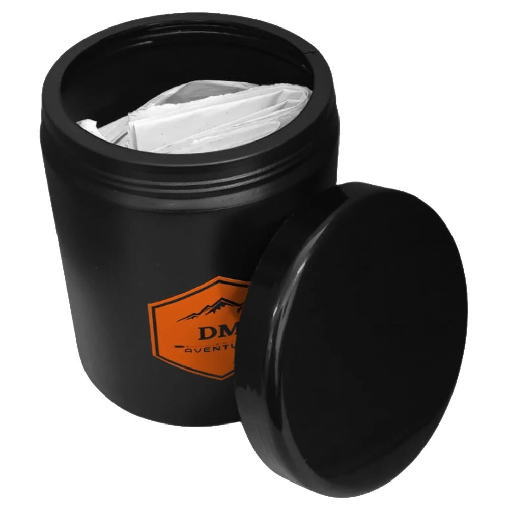 Shit Tube Pote 1l Coletor Porta Dejeto Camping Trilha