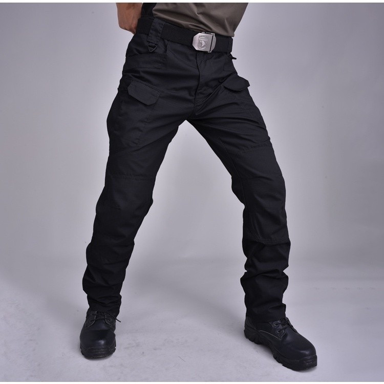 Calças Táticas de Camuflagem S-6XL para Trabalho ao Ar Livre, Impermeáveis e Respiráveis, Múltiplos Bolsos, Soltas e Dur