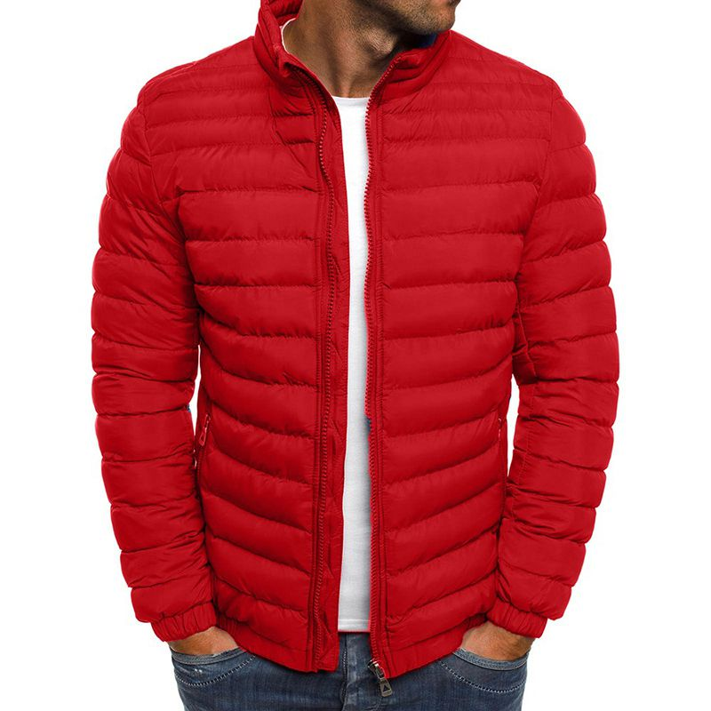 Casaco Quente Bubble Warm Coat Jacket Puffer Masculino Acolchoado Inverno Roupa Exterior Leve