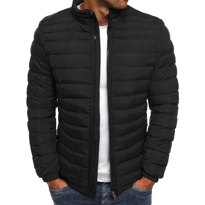 Casaco Quente Bubble Warm Coat Jacket Puffer Masculino Acolchoado Inverno Roupa Exterior Leve