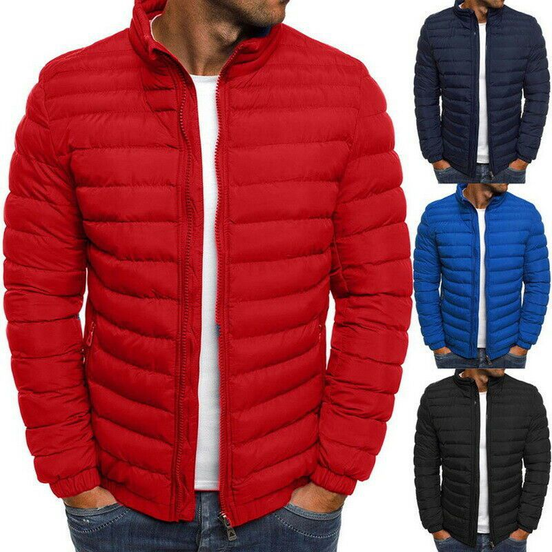 Casaco Quente Bubble Warm Coat Jacket Puffer Masculino Acolchoado Inverno Roupa Exterior Leve