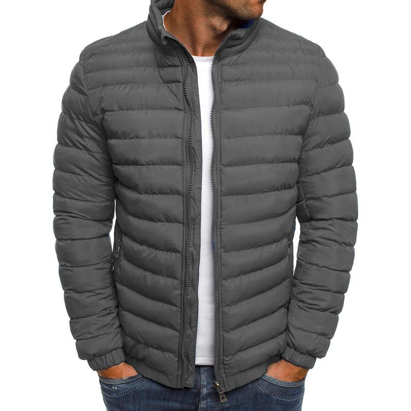 Casaco Quente Bubble Warm Coat Jacket Puffer Masculino Acolchoado Inverno Roupa Exterior Leve