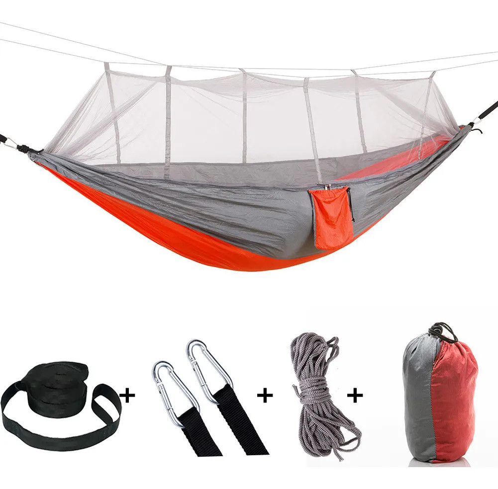 Rede Com Tela Mosquiteiro Cor: Laranja Snel Camping