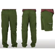 Calça De Pesca Trilha Vira Bermuda Nortrek 6 Bolsos Prot. Uv 50+