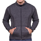 Casaco Parca Jaqueta Masculina Grossa de Inverno com Bolso e Zíper Quente Lisa Camuflada para Homens