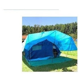 Lona 5x4 Mt Azul Plastica Impermeavel Festa Barraca Camping em polietileno