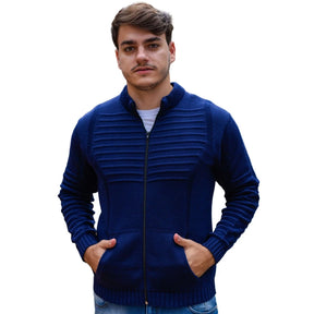 Casaco Parca Jaqueta Masculina Grossa de Inverno com Bolso e Zíper Quente Lisa Camuflada para Homens