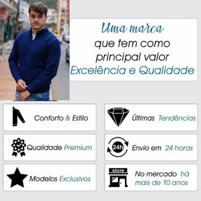 Casaco Parca Jaqueta Masculina Grossa de Inverno com Bolso e Zíper Quente Lisa Camuflada para Homens