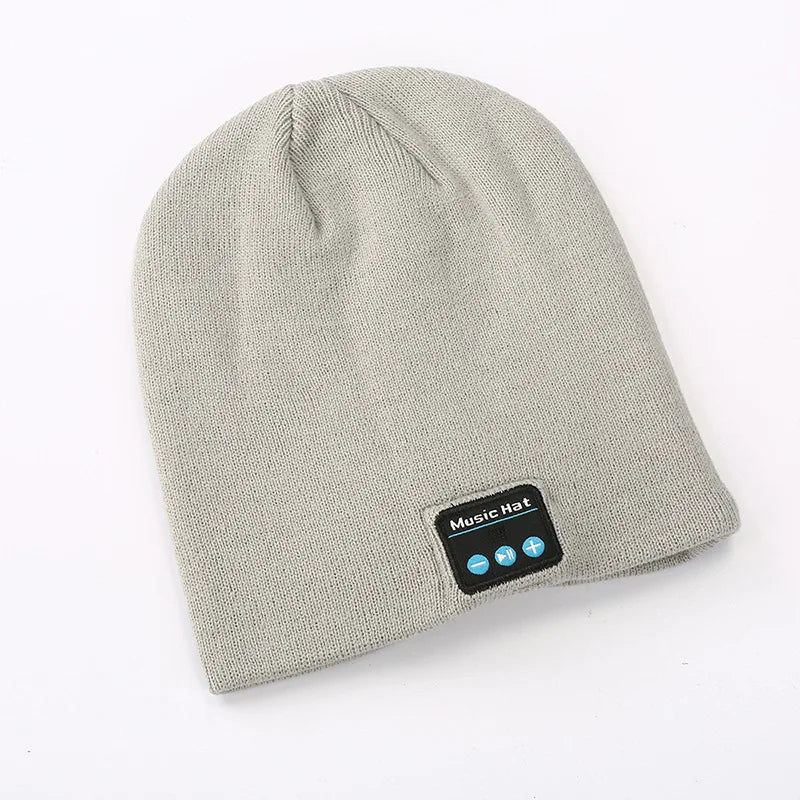 Gorro Bluetooth com LED e Fones Embutidos