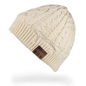 Chapéu com fones de ouvido sem fio embutidos fone de ouvido gorro chapéu de inverno com alto-falante chapéu de música gorro grosso quente masculino feminino
