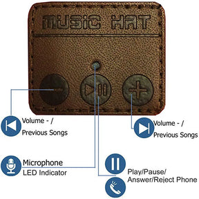 Chapéu com fones de ouvido sem fio embutidos fone de ouvido gorro chapéu de inverno com alto-falante chapéu de música gorro grosso quente masculino feminino