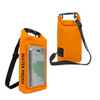 Sacos secos impermeáveis para prancha de surf e caiaque, saco de armazenamento para trekking, natação surf, barco inflável, acessórios Sup Board, 2L