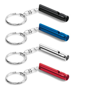 Apito em Metal Chaveiro Acampamentos Emergência Caminhada Camping