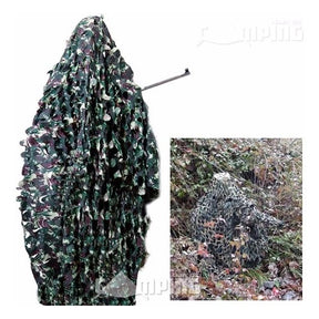 Capa de Camuflagem Grande 3,20 x 2,00 Rede Exercito Brasileiro Caça Paintball Airsoft