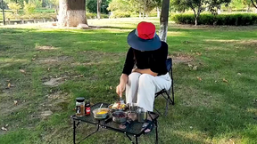 KIT PANELAS INOX CAMPING COZINHA ACAMPAMENTO OUTDOOR 8 PEÇAS COMPLETO VIAGEM PRAIA PESCA