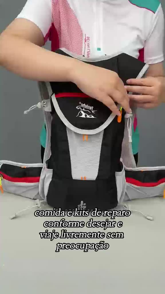 Mochila de acampamento leve pequena 20L para caminhada, corri x1da, ciclismo, Bolsa Esportiva À Prova D'água