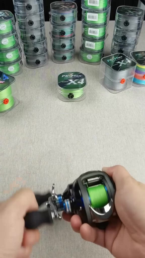 Linha De Pesca Multifilamento 300m/500m Verde Cinza Multicor 4 Fios Super Resistente PE