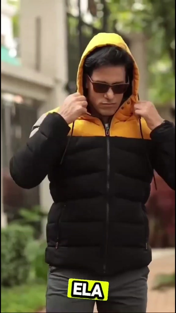 Jaqueta Bobojaco Casaco Forrada Frio Peluciada PUFFER Outono Neve Frio Impermeável Intenso Com Punho Gominho Que