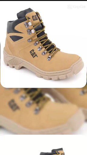 Bota Cotuno Cat Arizona Casual Couro Ecológico 1000