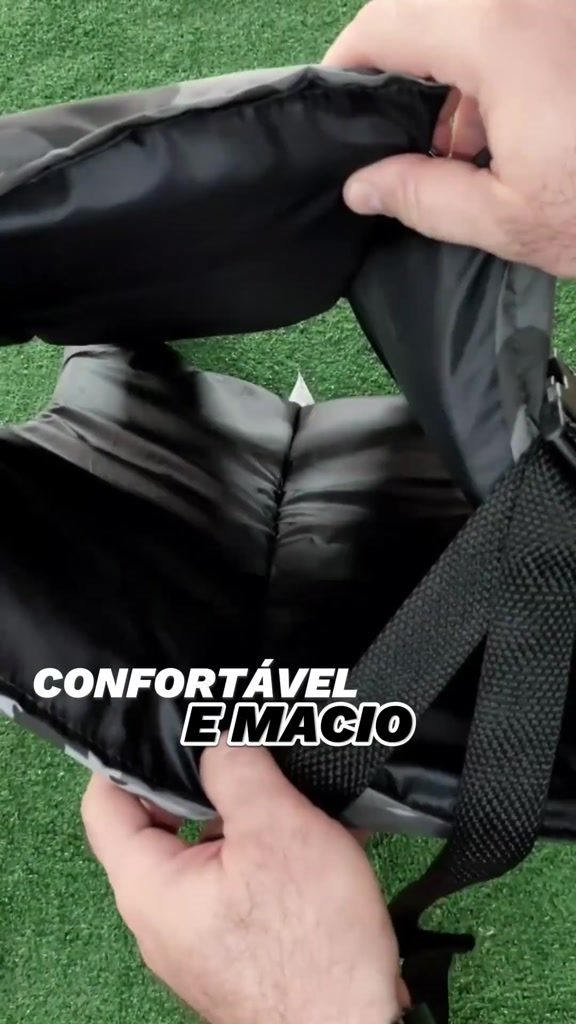 Colete Salva Vidas Camuflado Cinza 120 kg - Lançamento