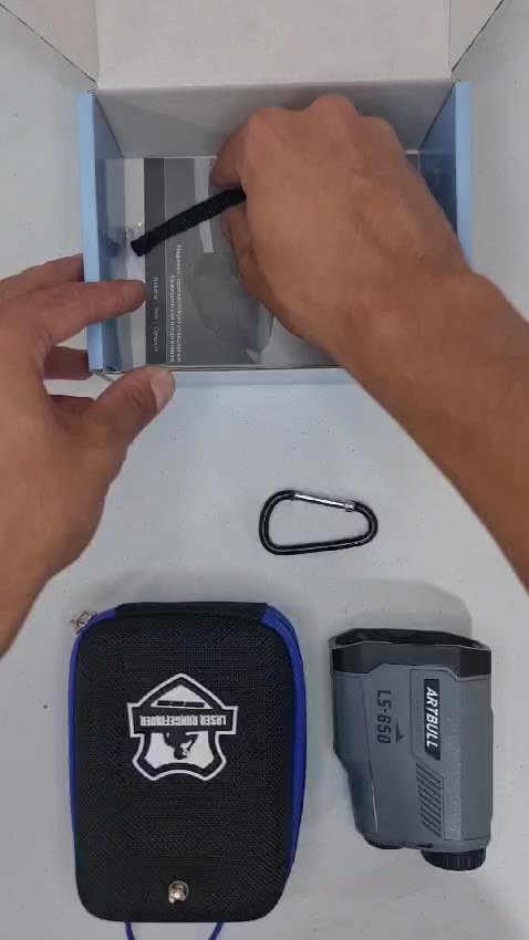 Medidor De Distância Monóculo Laser Rangefinder 650m Artbull Golf Tiro Caça Esportivo