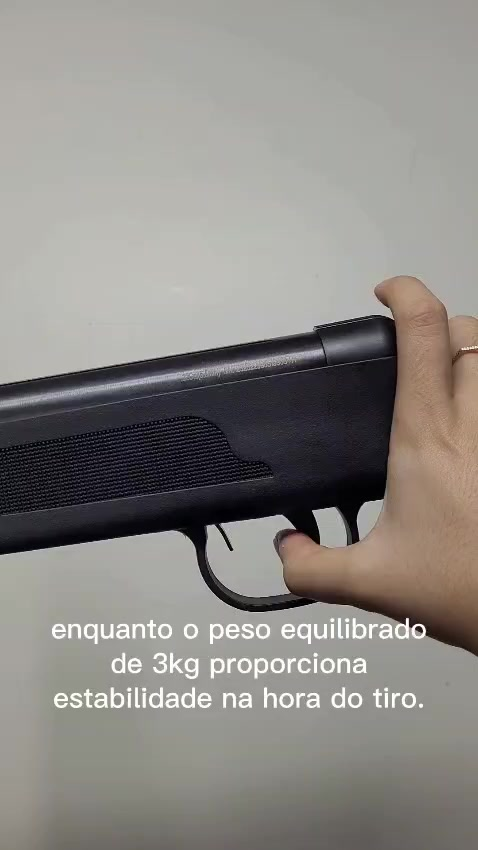 Carabina de Pressão Spring Black 5,5mm FXR + ESCOLHA SEU KIT