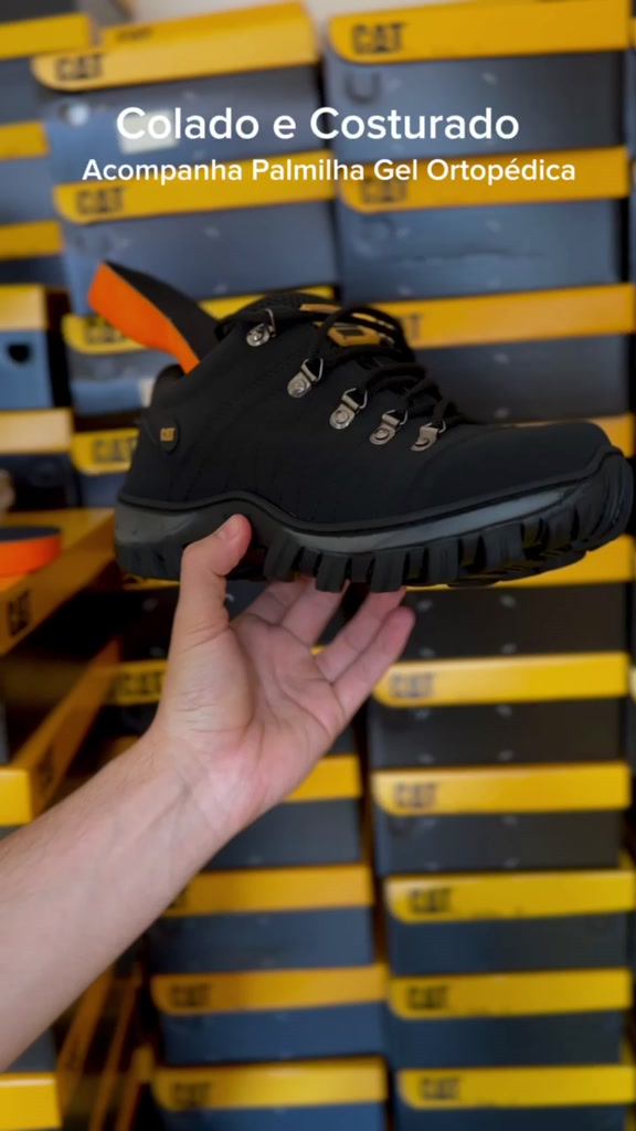 Tênis Bota Masculino Cano Curto Adventure Caterpillar
