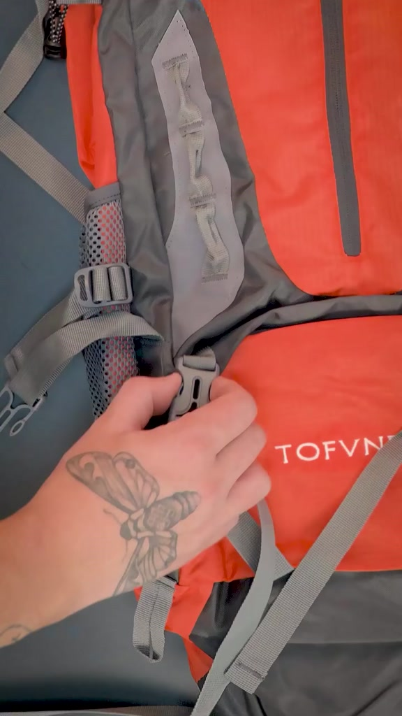 Mochila impermeável para caminhadas ao ar livre 70Litros Viagem Camping