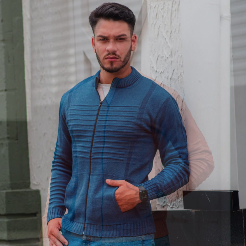 Casaco Parca Jaqueta Masculina Grossa de Inverno com Bolso e Zíper Quente Lisa Camuflada para Homens