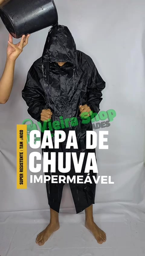 Capa De Chuva P/ Pesca Pescaria Militar Reforçada Epi Oferta