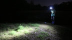 Lanterna De Cabeça Profissional Direcionável Led 3 Funções Ultra Potente Capacete 3 Lanternas Leds