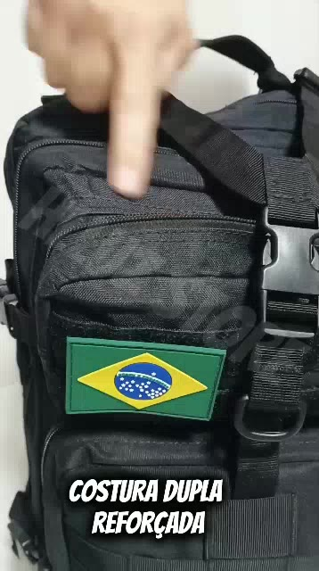 Mochila Camping Tatica Militar À Prova D'água De Grande Capacidade Com Bandeira