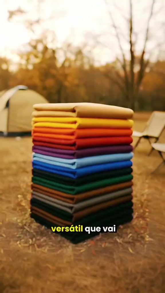 Manta Impermeável Dobrável | Ideal para Trekking, Camping, Trilha, Moto Camping e Aventura Outdoor