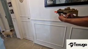 Kit de Arminhas Militares de Brinquedo Infantil Lança dardo- Desert War - 99 Toys