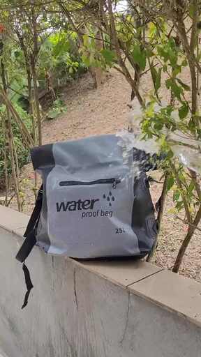 Mochila 25 Litros Impermeável Estanque Capa Chuva Trilha