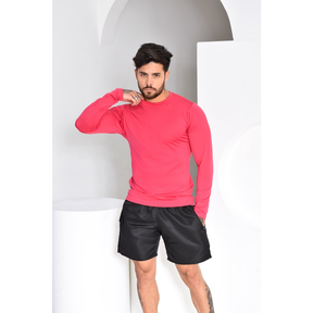 Camisa Camiseta Proteção Uv 50+ Solar Unissex Segunda Pele Frio e Calor Térmica Com Compressao