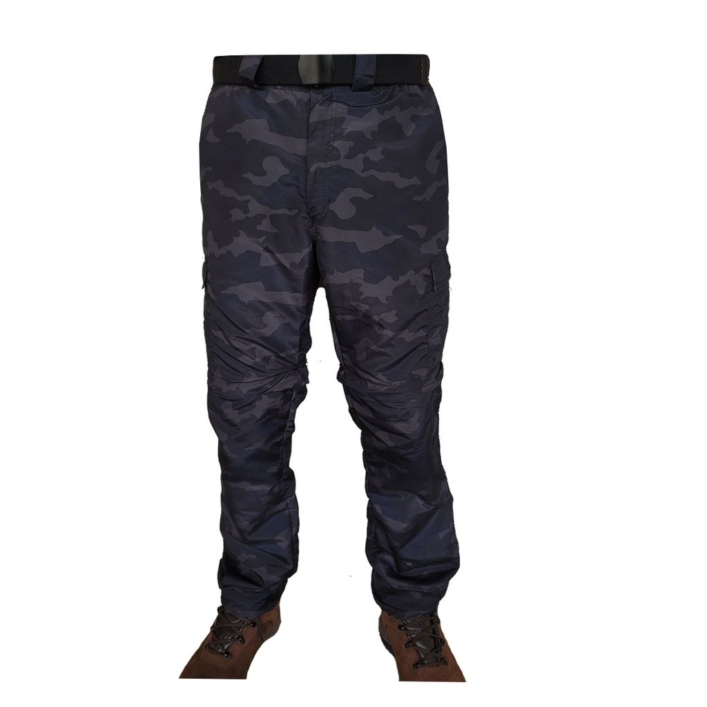 Calça De Pesca Trilha Vira Bermuda Nortrek 6 Bolsos Prot. Uv 50+