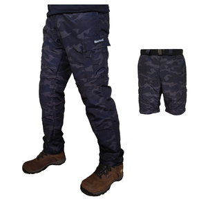 Calça De Pesca Trilha Vira Bermuda Nortrek 6 Bolsos Prot. Uv 50+