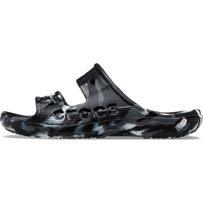 Sandália crocs baya marbled sandal black/multi