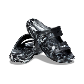 Sandália crocs baya marbled sandal black/multi