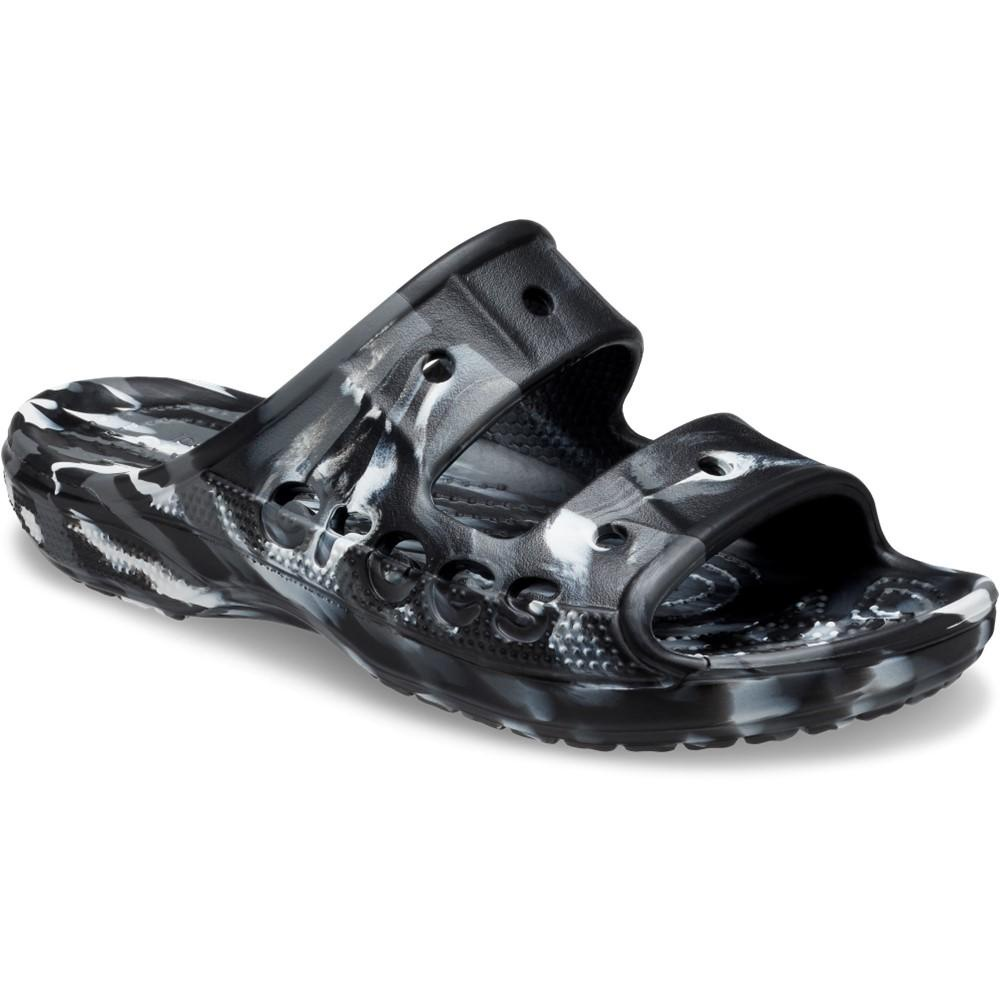 Sandália crocs baya marbled sandal black/multi