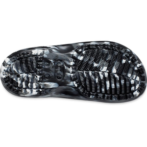 Sandália crocs baya marbled sandal black/multi