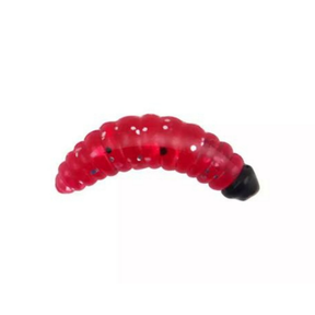 KIT COM ISCAS ARTIFICIAL BICHO DA LARANJA + ANZOL PARA TILÁPIA PARA PESCA