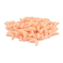 KIT COM ISCAS ARTIFICIAL BICHO DA LARANJA + ANZOL PARA TILÁPIA PARA PESCA