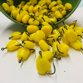 KIT COM ISCAS ARTIFICIAL MILHO + ANZOL PARA TILÁPIA PARA PESCA