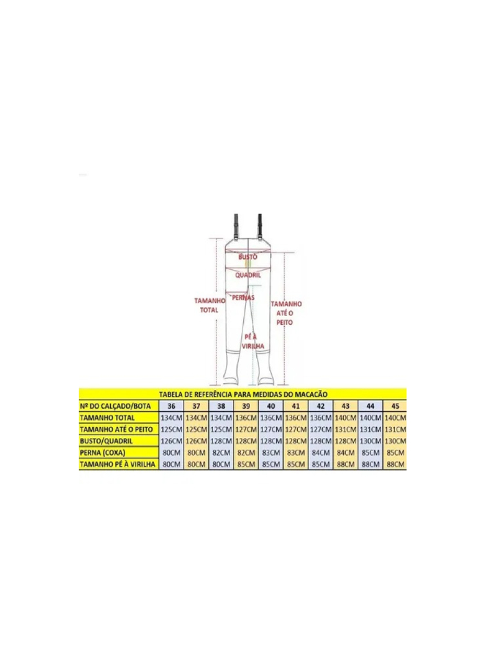 Macacão Camuflado Pesca Caça Jardineira Pesca Pvc Com Bota Acoplada Impermeável e Suspensório