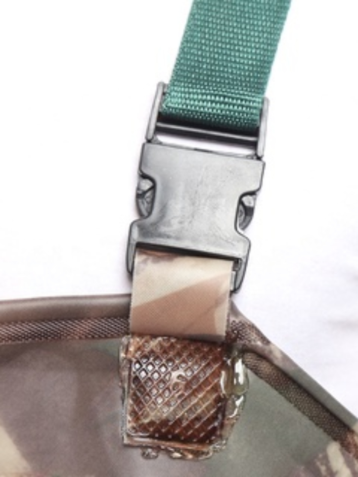 Macacão Camuflado Pesca Caça Jardineira Pesca Pvc Com Bota Acoplada Impermeável e Suspensório