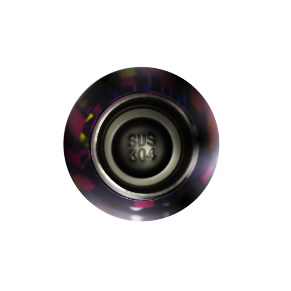 Garrafa Térmica Nordk Purple is The New Black Aço Inoxidável 500ml